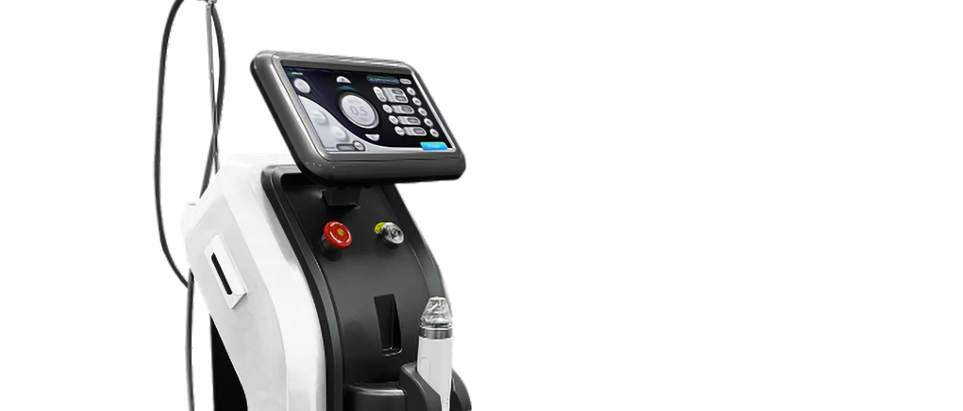 Offizielle Herstellerabbildung des intros DeAge:next RF-Microneedling-Systems